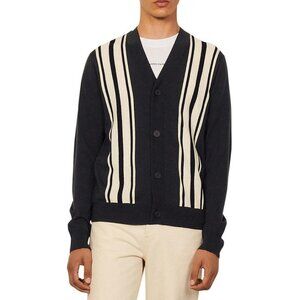 Sandro Men's 100% Wool Cardigan